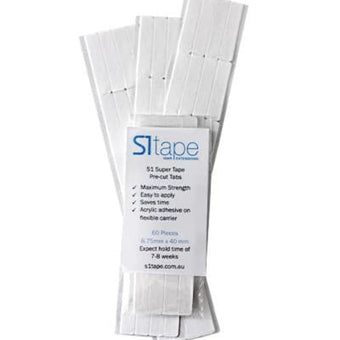 S1 Pre Cut Strong Tape 60pcs 8mm x 40mm