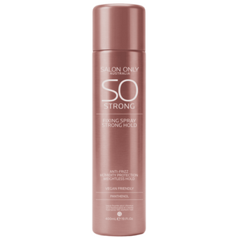 Salon Only SO Strong Fixing Hair Spray Strong Hold 400ml