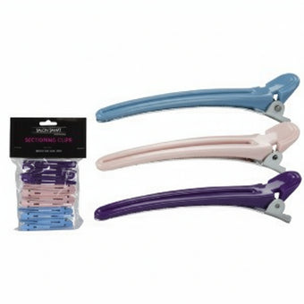 Salon Smart Sectioning Clips Coloured - 12pc
