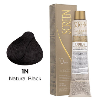 Screen 10 Min Dorado Colour 1N Natural Black 100ml