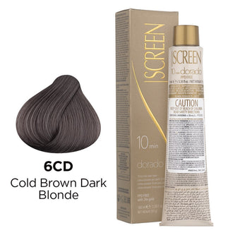 Screen 10 Min Dorado Colour 6CD Cold Brown Dark Blonde 100ml