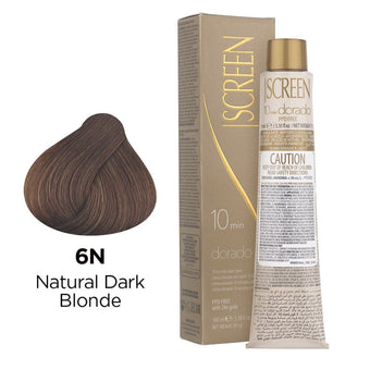 Screen 10 Min Dorado Colour 6N Natural Dark Blonde 100ml