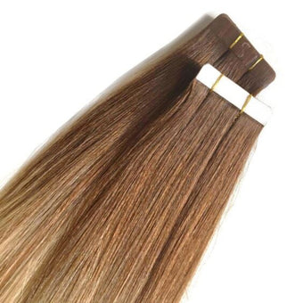 Seamless1 Coffee n Cream Ultimate Balayage Tape Hair Extensions 21