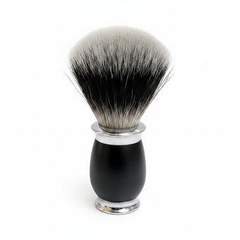 Shaving Brush - Black/Chrome