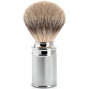 Shaving Brush - Chrome